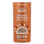 Natierra Organic Shiitake Mushroom Powder – Superfood Seasoning (1.8 oz Shaker, 6-Pack)