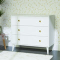 Novogratz Harper 3-Drawer Storage Dresser, White