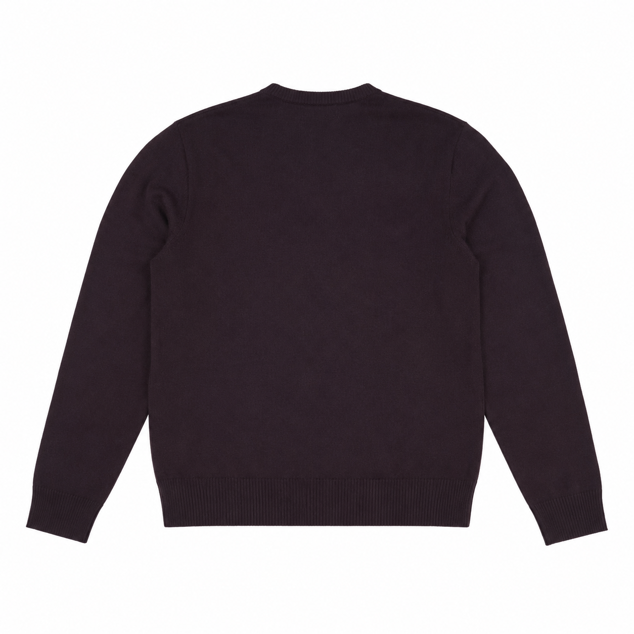 Five Four Men's Black V-Neck Logo Pullover Sweater Medium