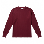 Melrose Place Men's 'Arden' Waffle Knit Long Sleeve Thermal Shirt