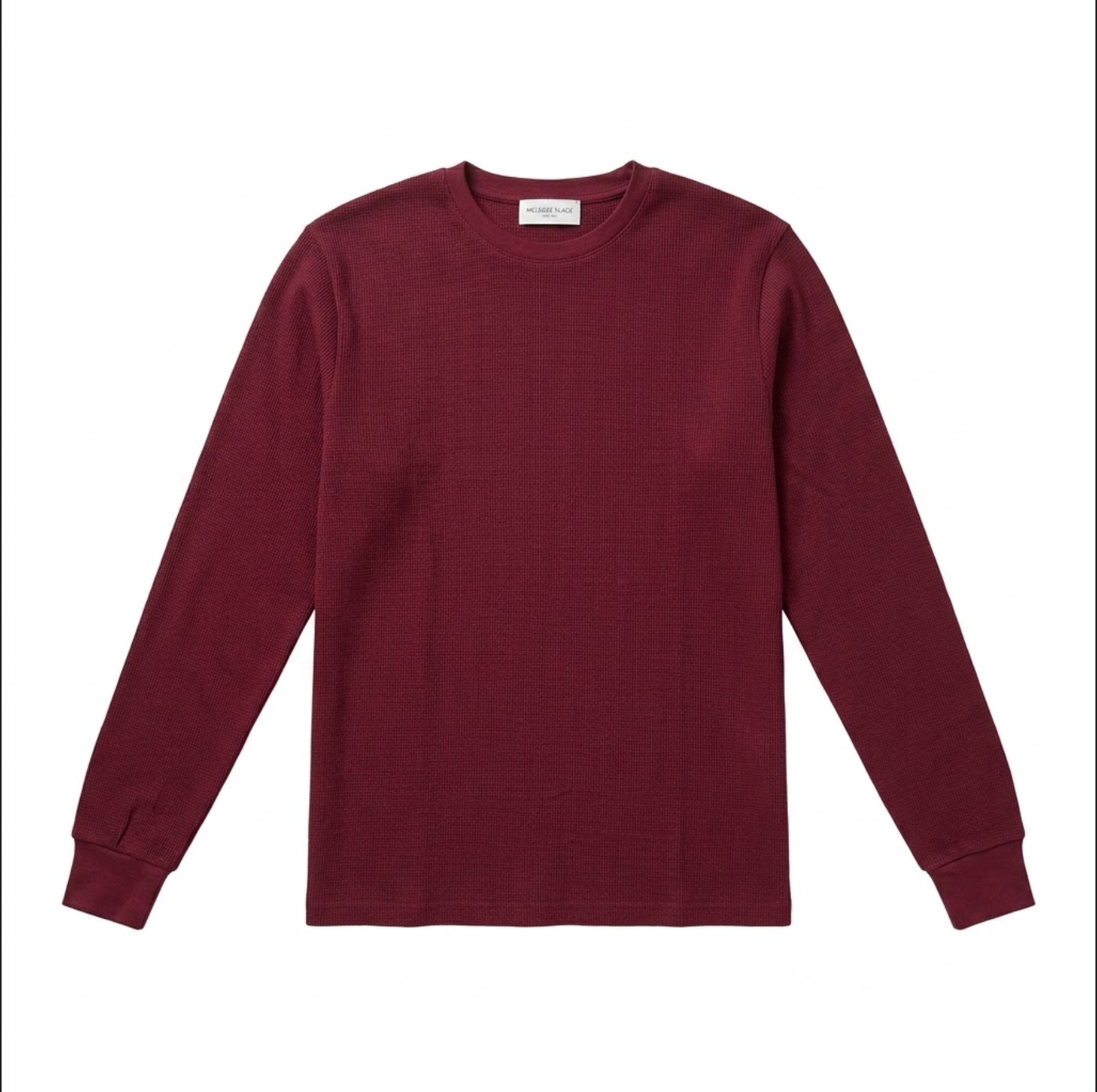 Melrose Place Men's 'Arden' Waffle Knit Long Sleeve Thermal Shirt