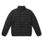 River Trail Men's Lightweight Quilted Stand-Collar Puffer Jacket
