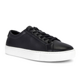 New Republic Unisex Kurt Leather Sneaker - Black / White