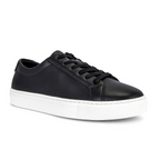 New Republic Unisex Kurt Leather Sneaker - Black / White