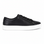 New Republic Unisex Kurt Leather Sneaker - Black / White