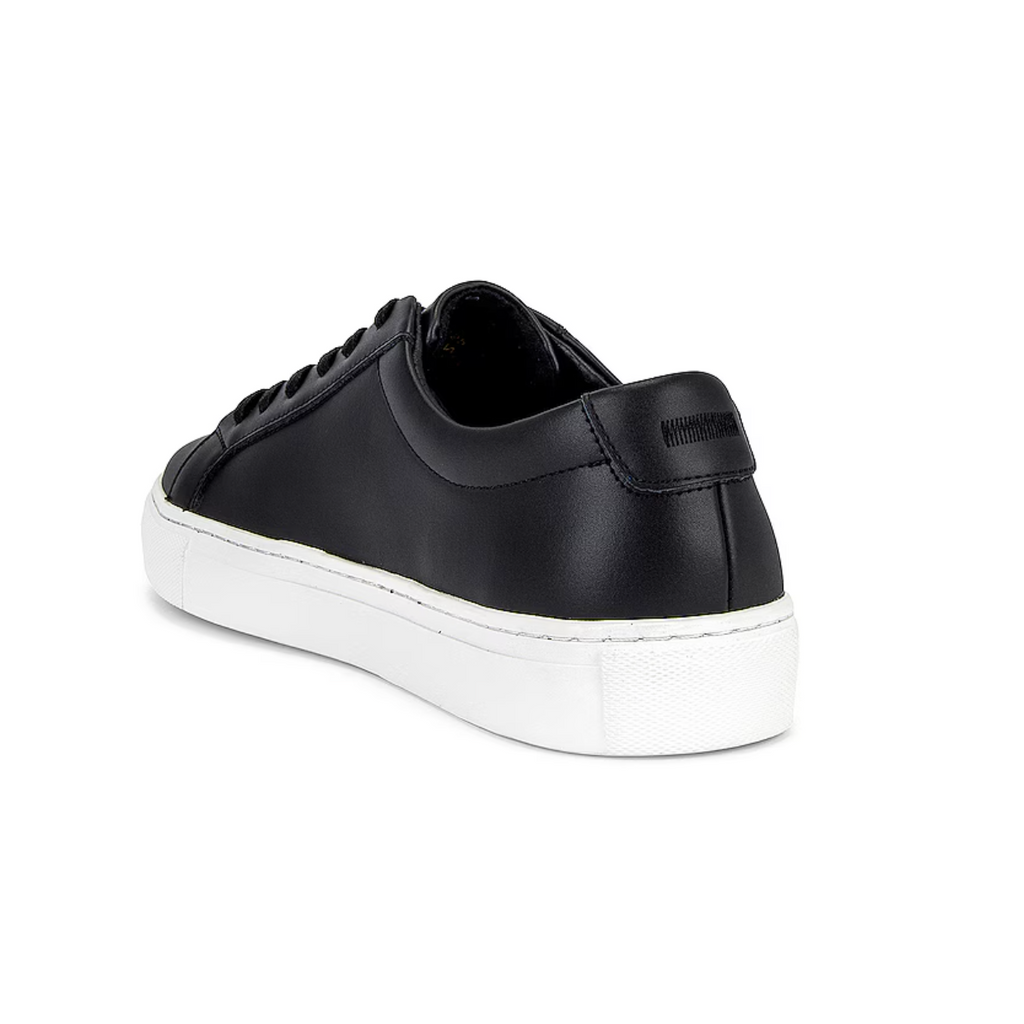 New Republic Unisex Kurt Leather Sneaker - Black / White