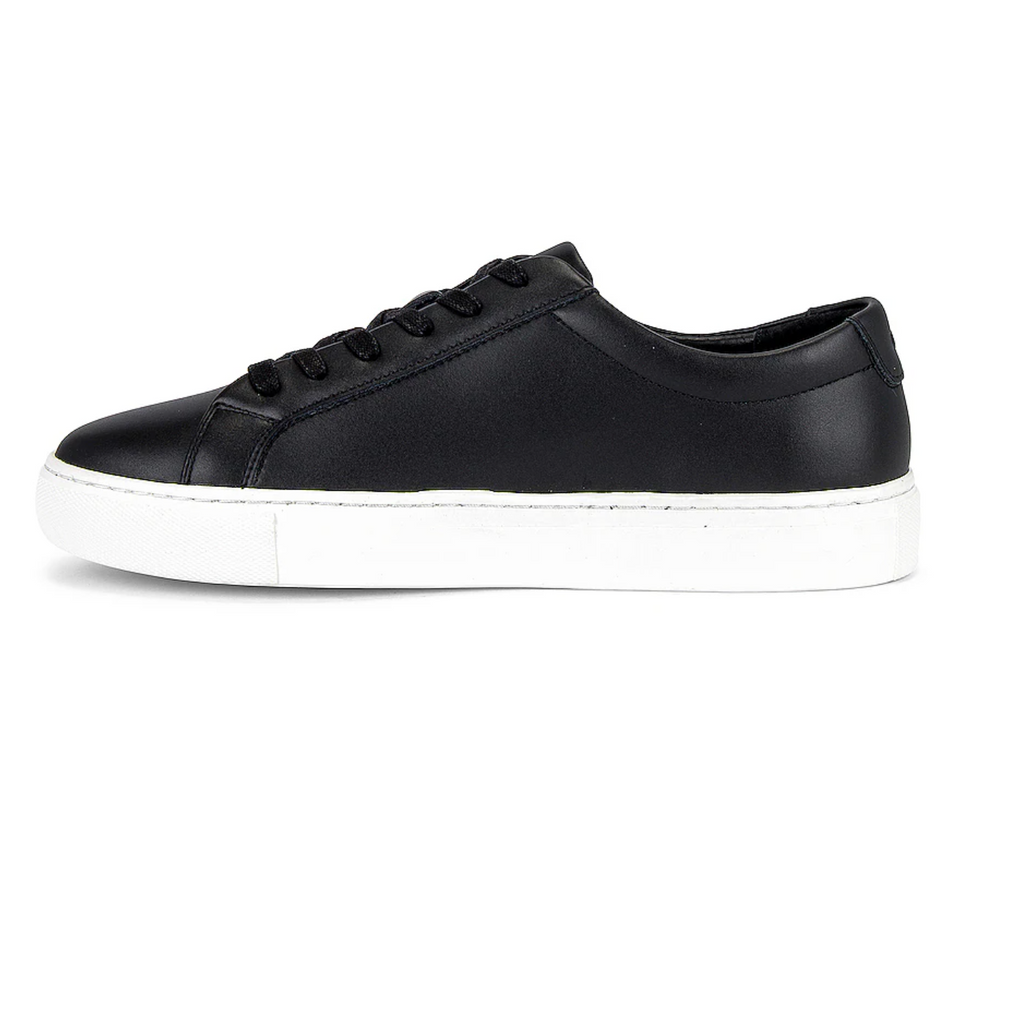 New Republic Unisex Kurt Leather Sneaker - Black / White