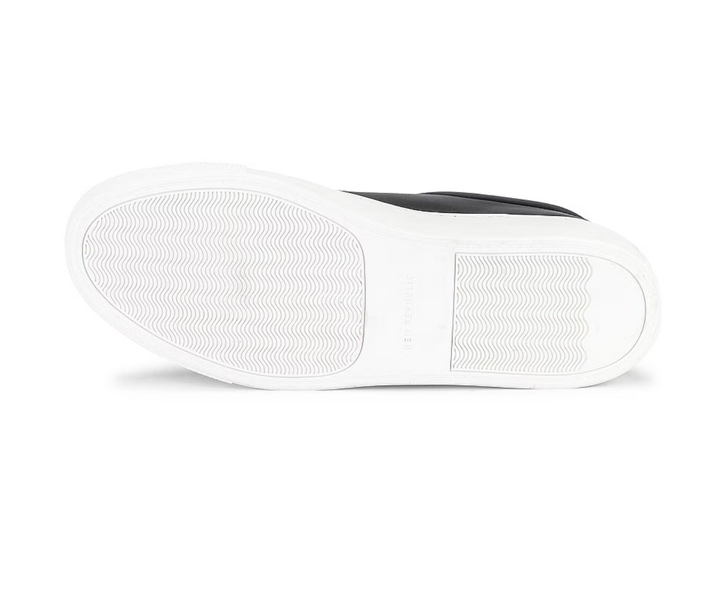New Republic Unisex Kurt Leather Sneaker - Black / White