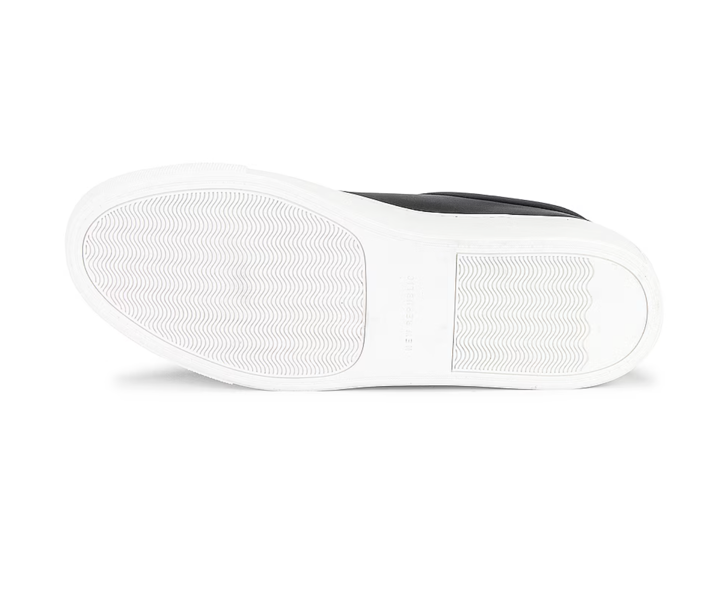 New Republic Unisex Kurt Leather Sneaker - Black / White
