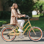 sixthreezero EVRYjourney Women's 7-Speed Cruiser Bike - Cream (Pre-Assembled)