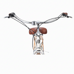 sixthreezero Around the Block Women's 7-Speed Cruiser Bike - Cream Coffee (Pre-Assembled)
