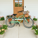 sixthreezero Around the Block Women's 3-Speed Cruiser Bike - Mint Green (Pre-Assembled)