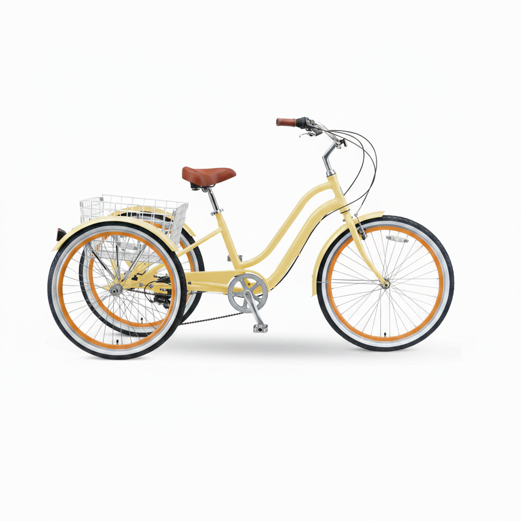 sixthreezero Women's EVRYjourney 7-Speed Hybrid Tricycle - Cream (New In Box)