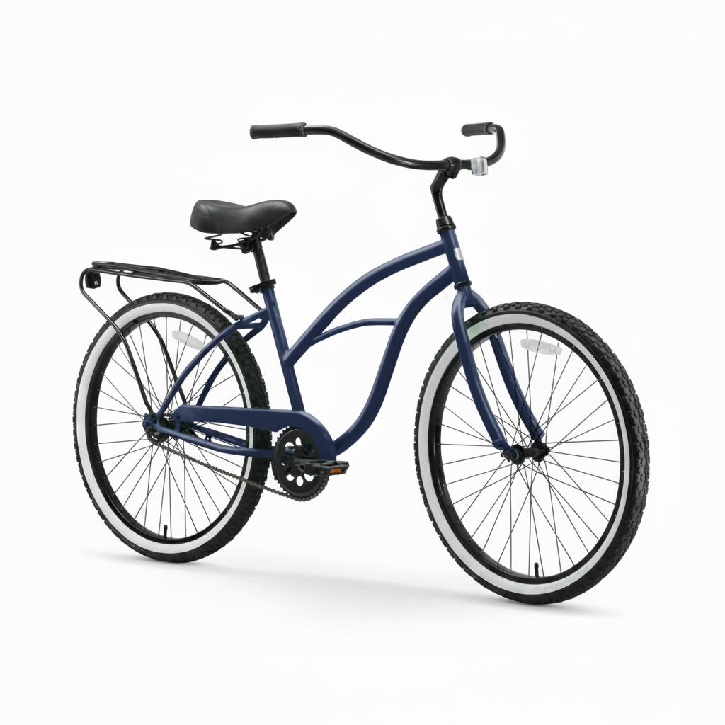 sixthreezero Women's Around the Block Beach Cruiser Bike - Navy - (Pre-Assembled)