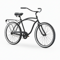 sixthreezero Men's Around The Block 26" Single Speed Beach Cruiser Bike - Matte Black (Pre-Assembled)