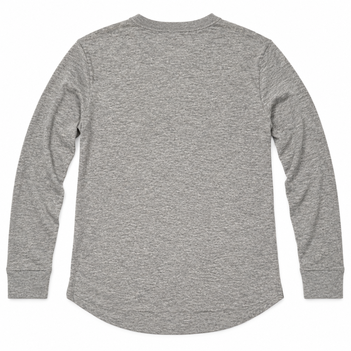 Five Four Men’s Heather Gray Long Sleeve Henley Shirt Size M NWT