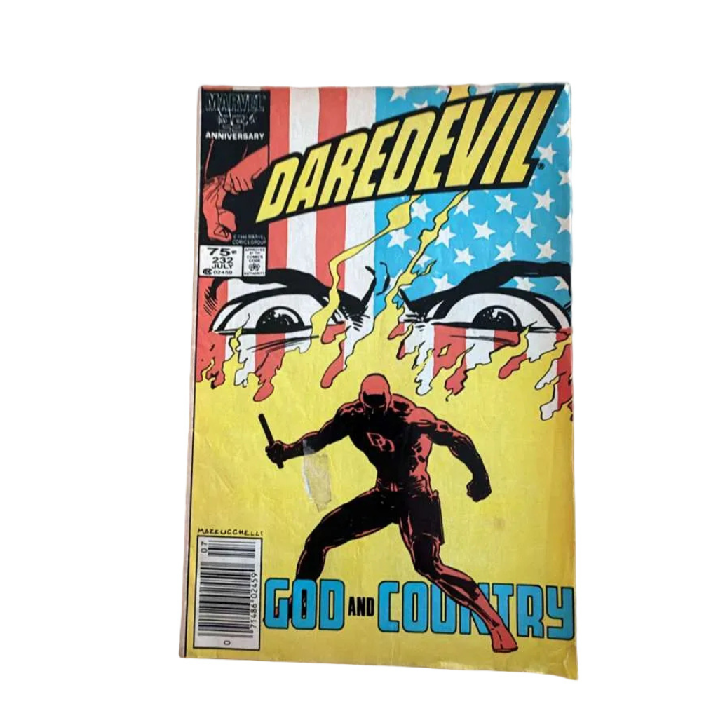 DAREDEVIL #232 (Marvel 1986) God and Country