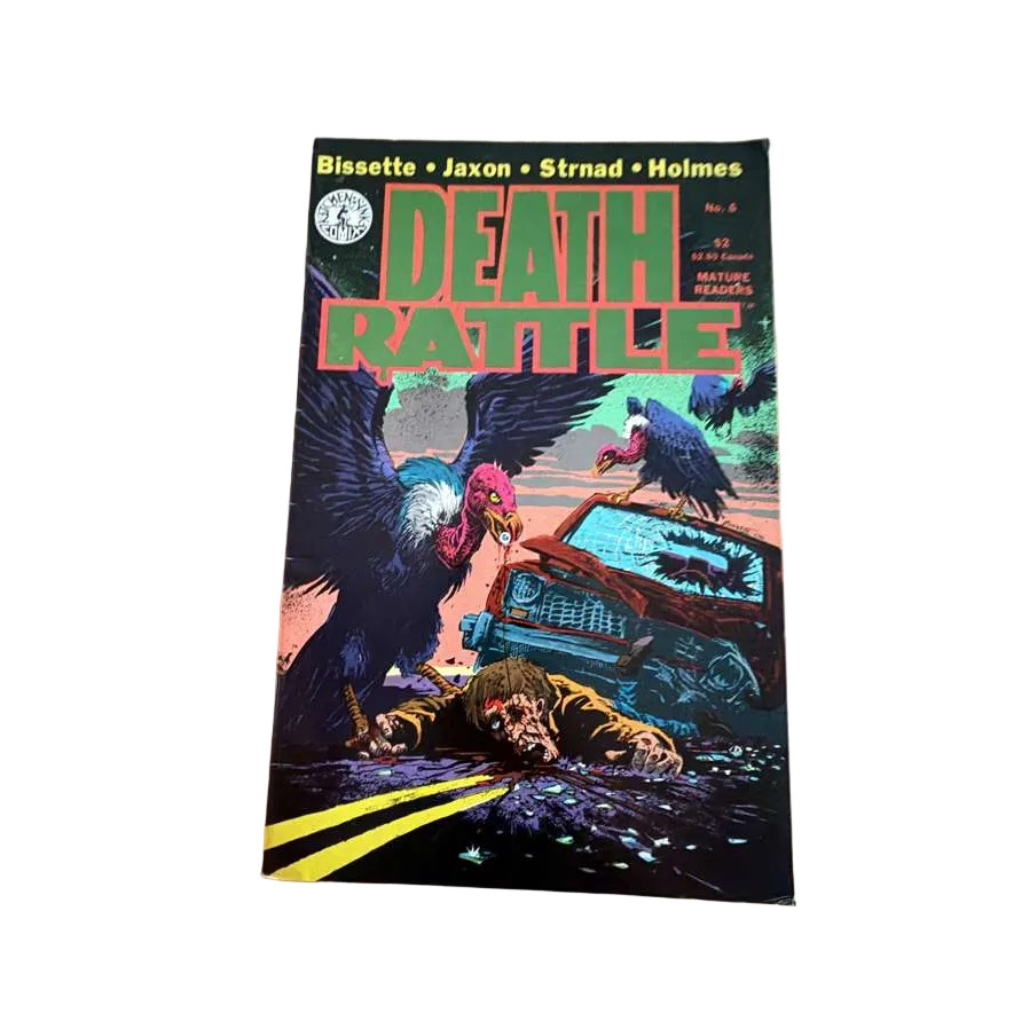 DEATH RATTLE #6 (Kitchen Sink Comix 1987) Mature Readers