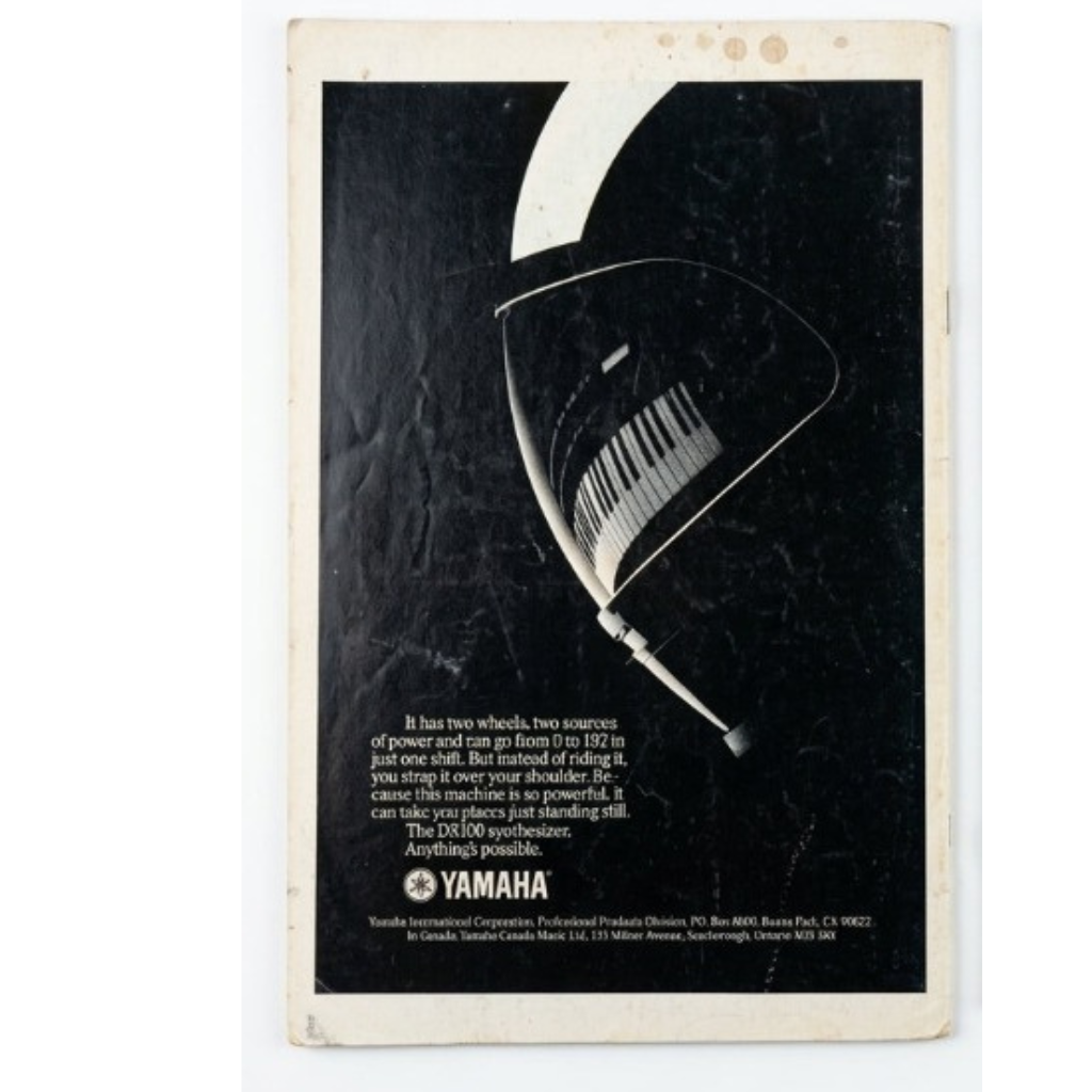 The Amazing Spider-Man #279 (Vintage Comic with Yamaha DX100 Synthesizer Ad)