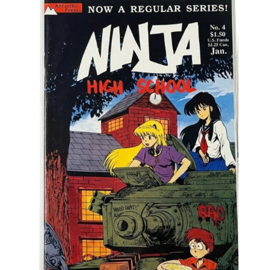 Ninja High School #4 (Vintage Antarctic Press Comic)