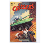 Critters #6 (Vintage Fantagraphics Books Comic with Albedo Ad)