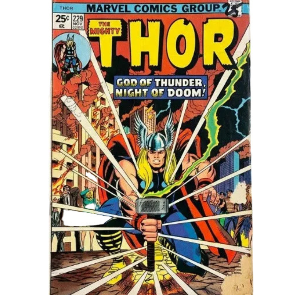 The Mighty Thor #229 (Marvel Comics - Vintage Comic with La Salle Ad)