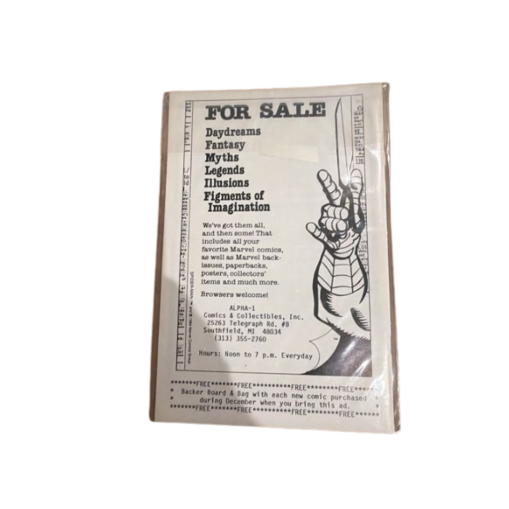 Gambit #2 (Vintage Oracle Comics 1986)