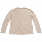 Five Four Men's Light Taupe V-Neck Button Cardigan Medium