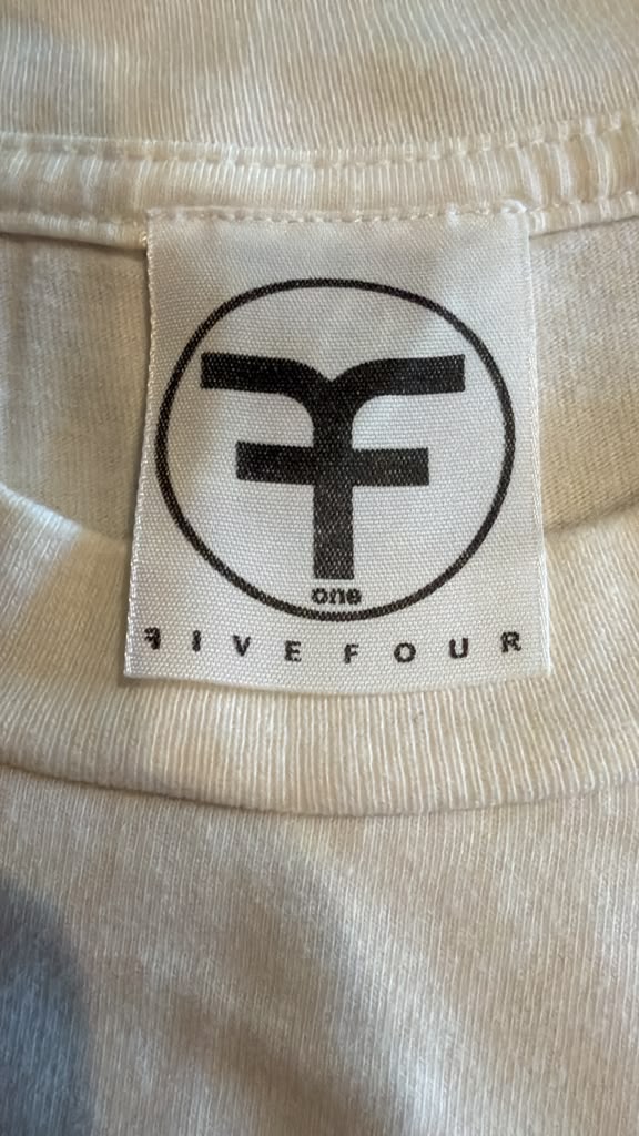 FIVE FOUR Green and Blue Logo T-Shirt