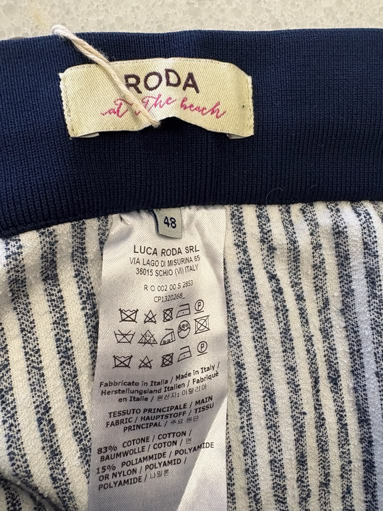 Roda The Beach Striped Shorts (Size 48)