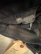 AG Adriano Goldschmied Black Super Skinny Jeans (Size 27)