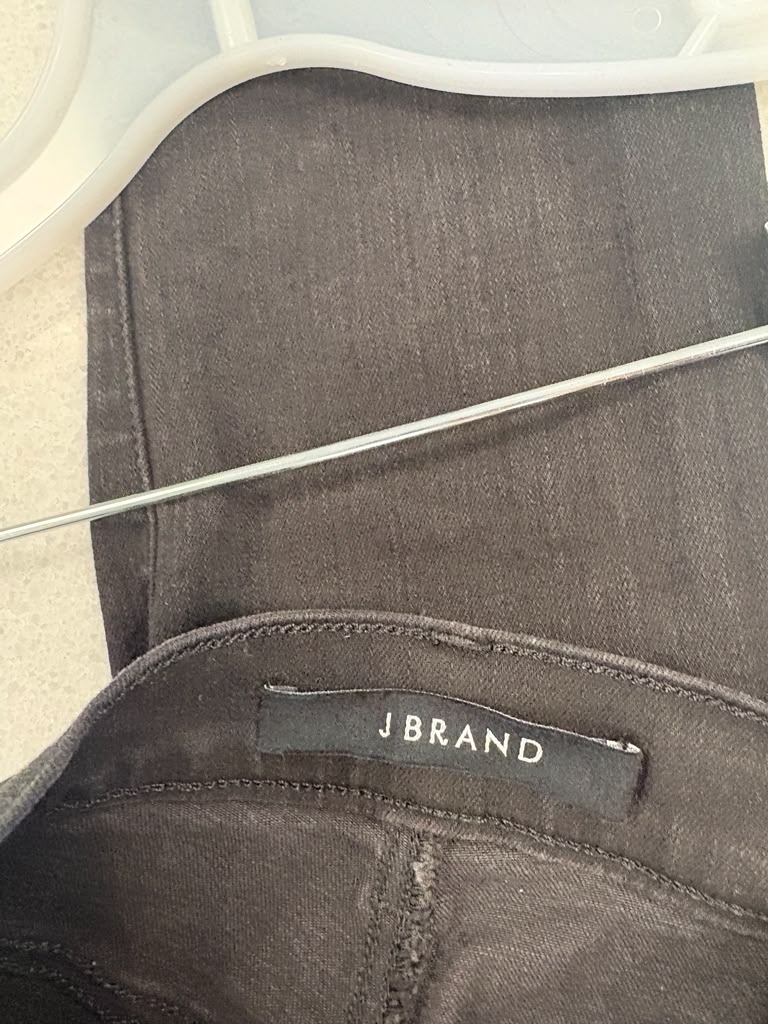 J Brand x Citizens of Humanity Faded Black Skinny Jeans