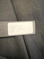 LUBIAM Black Cascade Front Tailored Blazer (Size 44)