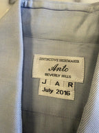 Anto Beverly Hills Blue Micro-Stripe Shirt (JAR)