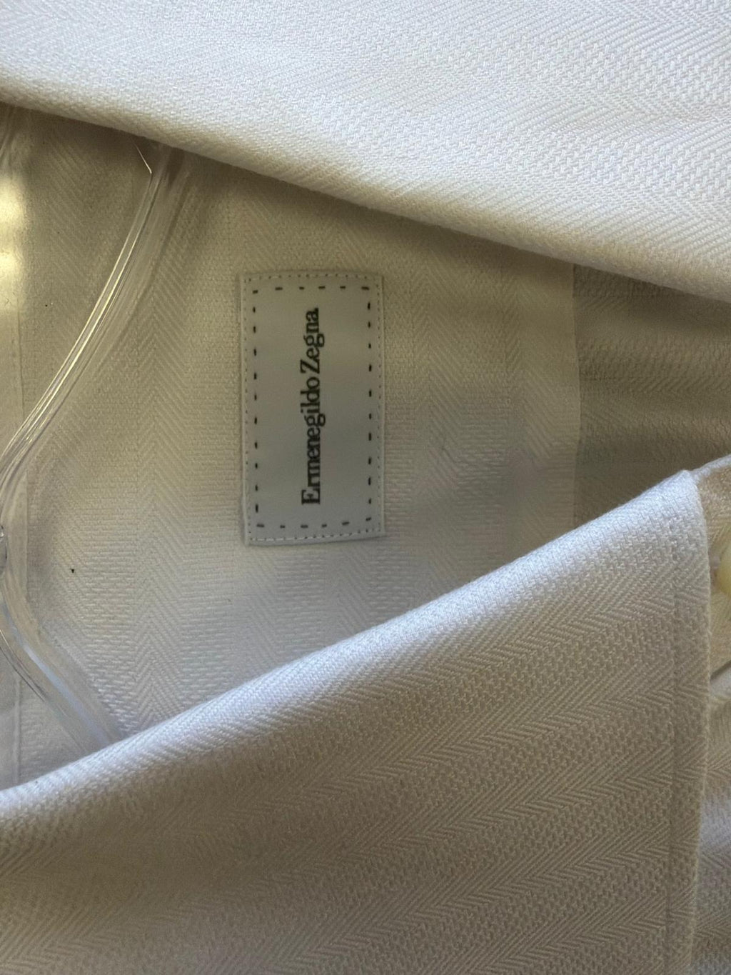 HUGO by Hugo Boss White Slim Fit Easy Iron Shirt (Size 42/US 16.5)