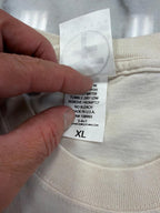 FIVE FOUR Cream Graphic T-Shirt