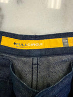 FULL CIRCLE Regular Fit Dark Wash Jeans (Size 38)