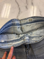FIVE FOUR Original Straight Grey Jeans (Size 33)