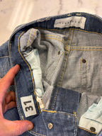 FIVE FOUR Blue Bootcut Jeans (Size 31)