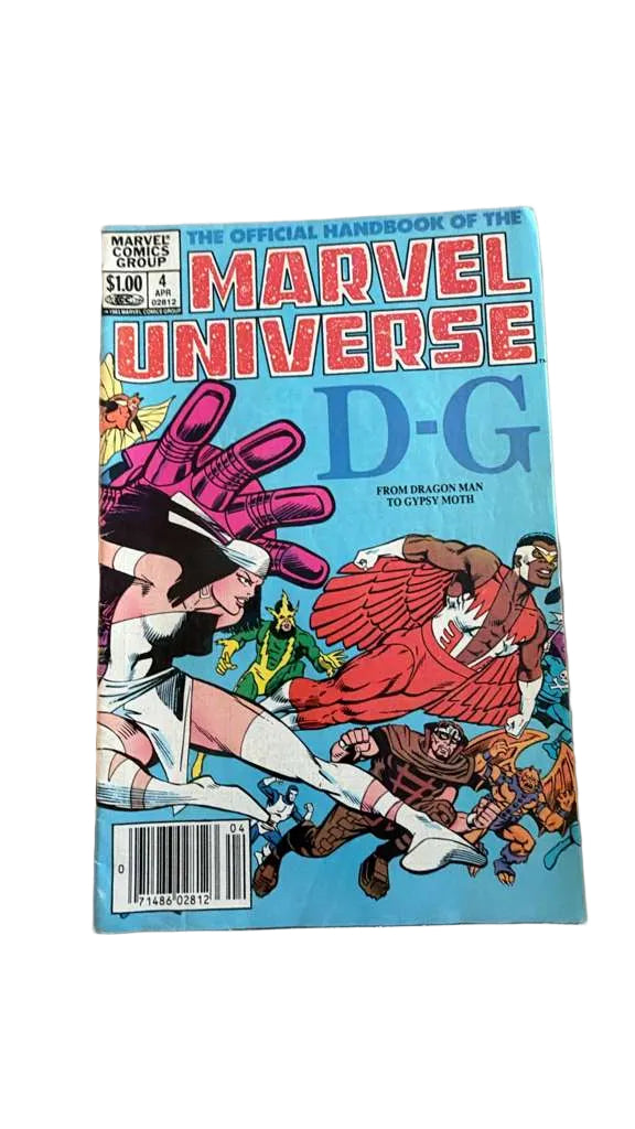 THE OFFICIAL HANDBOOK OF THE MARVEL UNIVERSE #4 (D-G)