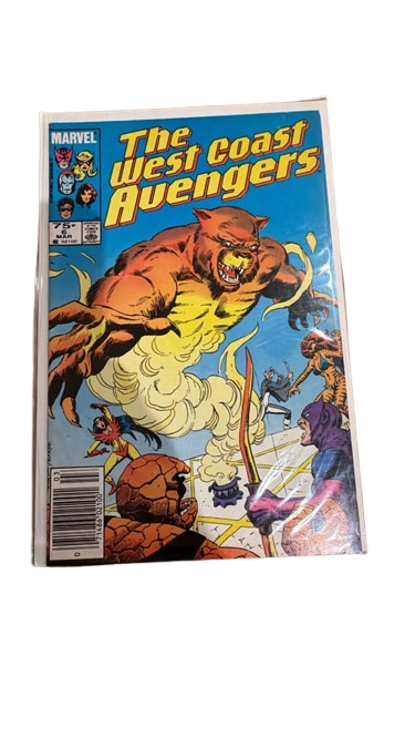 The West Coast Avengers #7 (Vintage Marvel Comic)