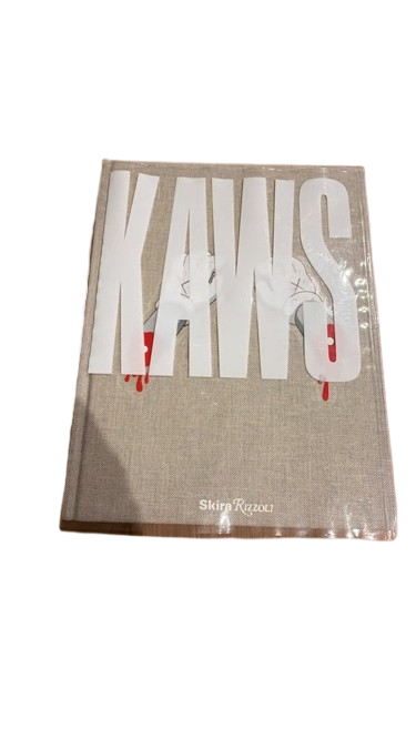 KAWS (Signed First Edition) - Rizzoli 2010 Hardcover with Chum Sketch Sign with art