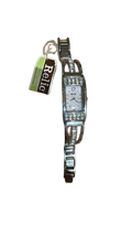 Vintage Relic by Fossil Women's Silver-Tone Rhinestone - Battery Required