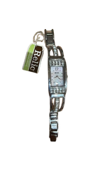 Vintage Relic by Fossil Women's Silver-Tone Rhinestone - Battery Required