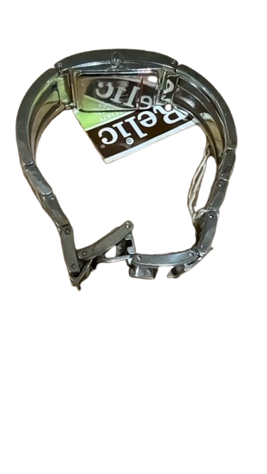 Vintage Relic by Fossil Women's Silver-Tone Rhinestone - Battery Required