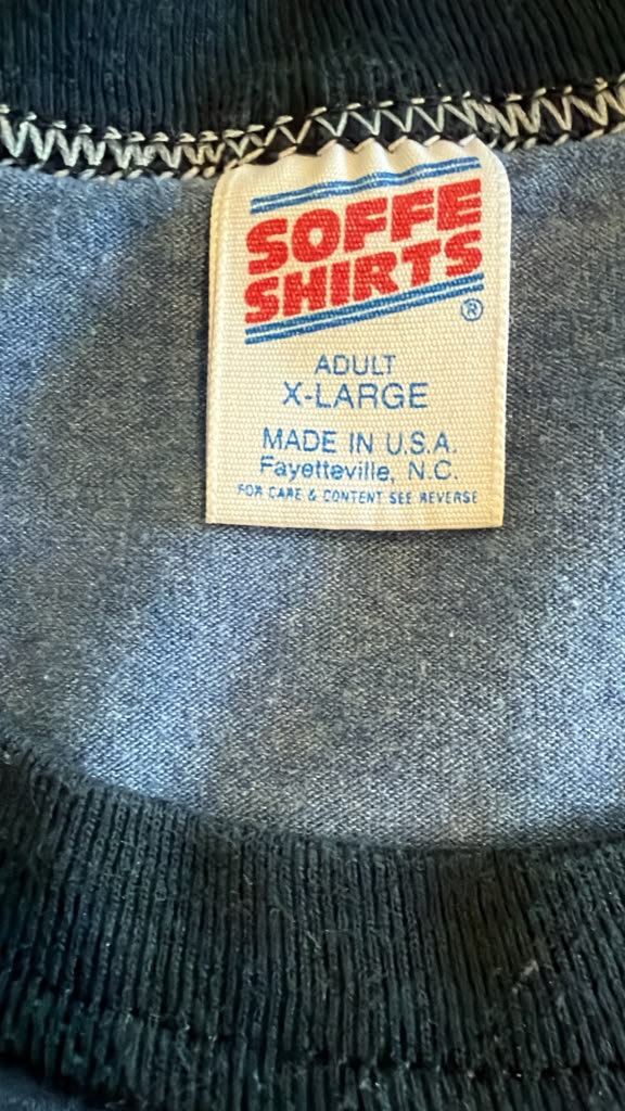 Vintage Super Fly Movie Ringer T-Shirt (Fruit of the Loom)