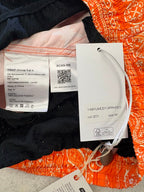 8 by Yoox Orange Bandana Print Swim Shorts (Size M)