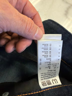 UNIQLO Regular Fit Dark Wash Trousers (Size 34x32)