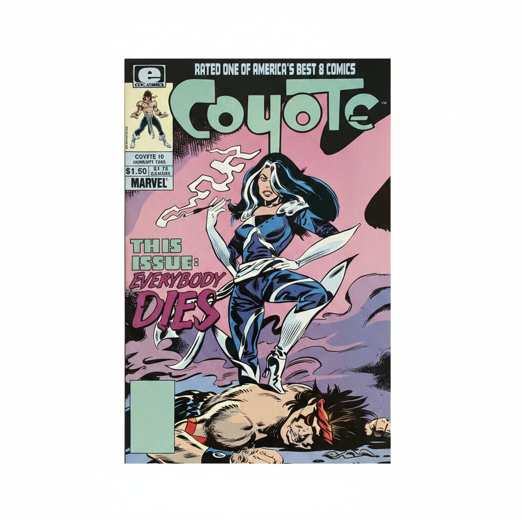 COYOTE #10 (Epic Comics 1986) This Issue Everybody Dies