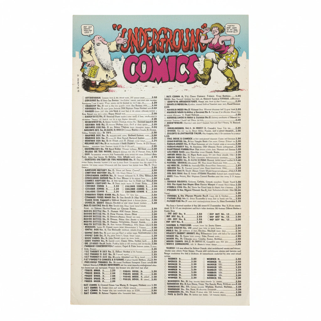 DEATH RATTLE #6 (Kitchen Sink Comix 1987) Mature Readers